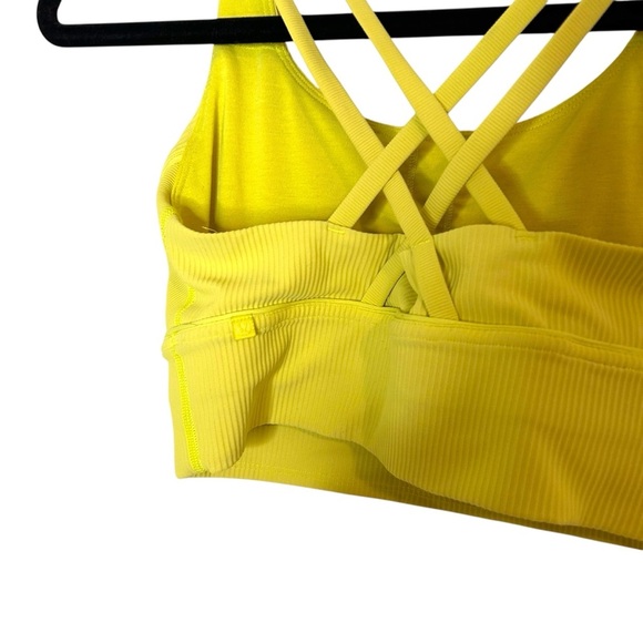 Lululemon Energy Longline Bra Ribbed Luxtreme *Medium Support, B–D Cups- Size 6 - Picture 5 of 13